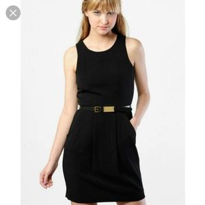 Beautiful Theory kabee k dress black with pockets.
